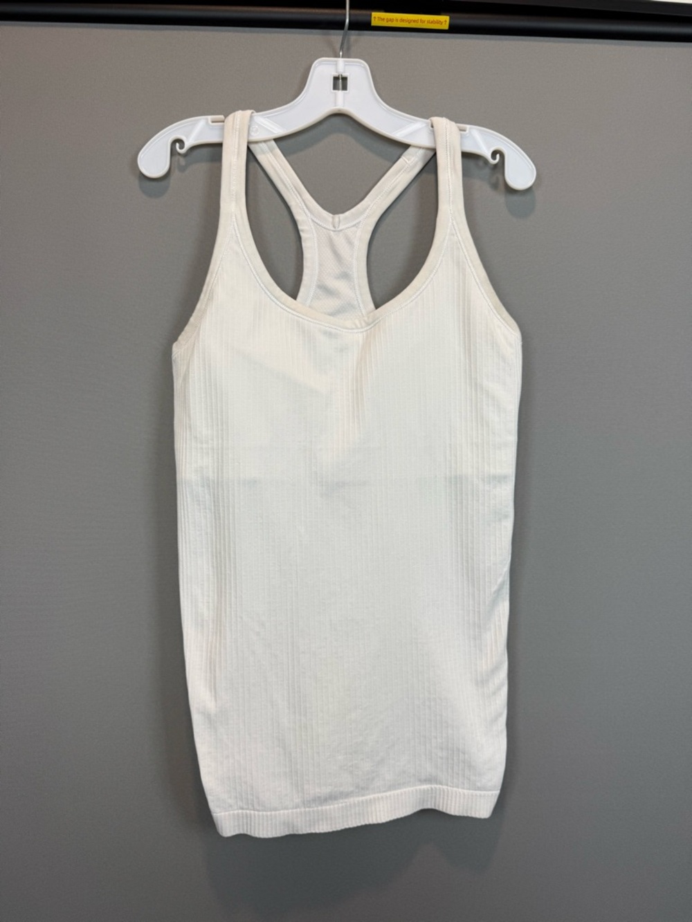 lululemon Ebb to Street: Racerback Ribbed Tank Top - Cream
